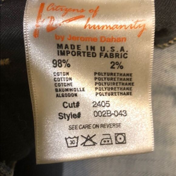 Citizens of Humanity Ingrid jeans 26 (#790) - Picture 7 of 8